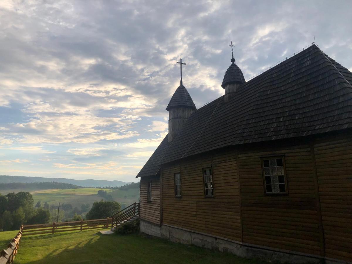 Agroturystyka Chata Za Wsia Uscie Gorlickie Extérieur photo